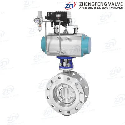 Pneumatic Triple Offset Npauj Npaim Valve