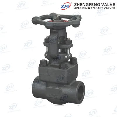 Qhov (socket) Welded Forged Gate Valve