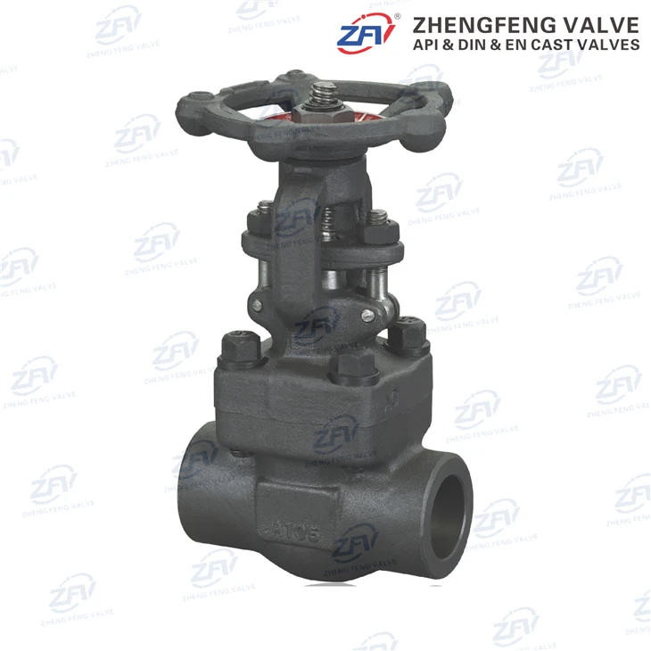 Qhov (socket) Welded Forged Gate Valve